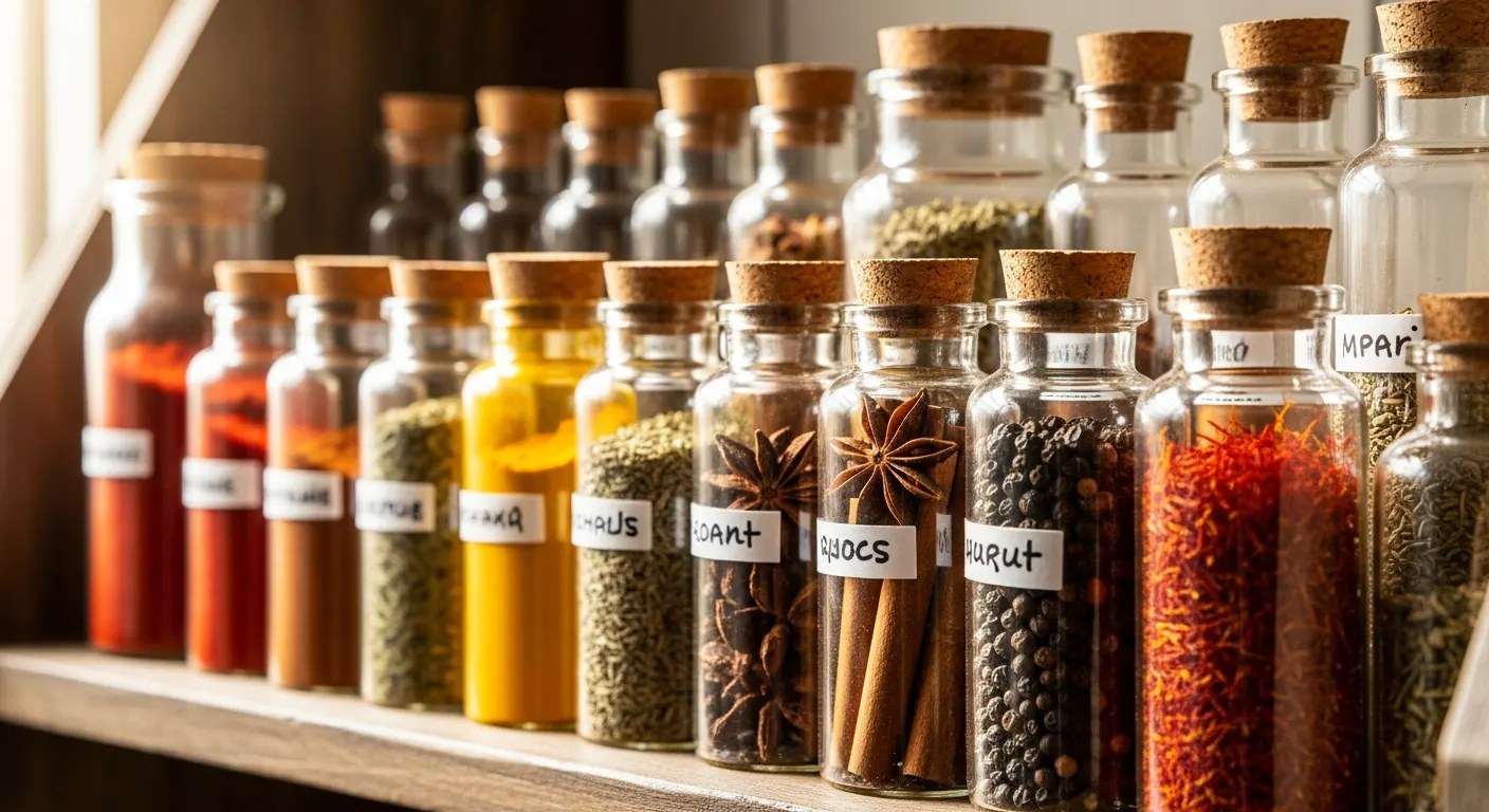 About spices bottle